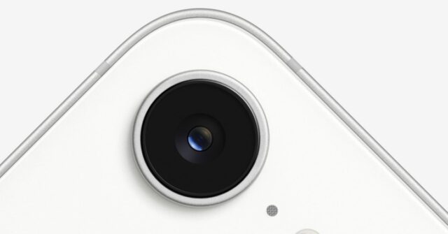 Câmera do iPhone 16E