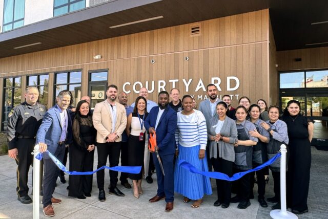 O novo pátio do Marriott em Pittsburg deve aumentar a economia local


