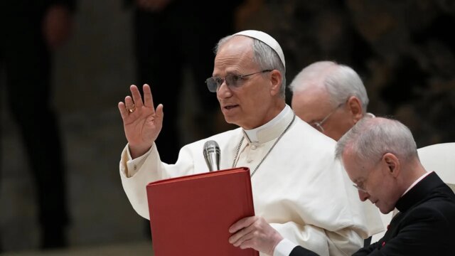 O papa Leo diz que uma família baseada em uma "união entre um homem e uma mulher" defende a dignidade do nascão

