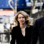 Former Theranos CEO Elizabeth Holmes alongside her boyfriend Billy Evans