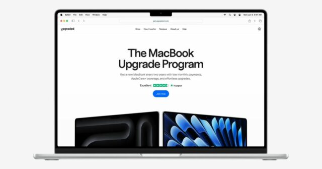 O programa de atualização do MacBook começando sozinho $ 33,28/mês

