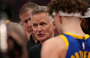 O treinador do Warriors, Kerr, elogia Kuminga pelo jogo 3, mas critica a carga de trabalho de Butler O treinador do Warriors, Kerr, elogia Kuminga pelo jogo 3, mas critica a carga de trabalho de Butler