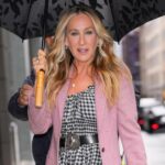 O vestido Gingham de Sarah Jessica Parker parece um verão: ela atinge por US $ 30