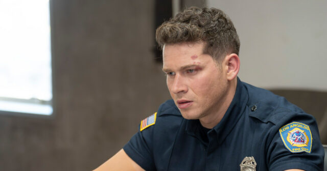 Oliver Stark pela surpreendente reação que teve a ver com a morte daquele personagem principal '9-1-1'


