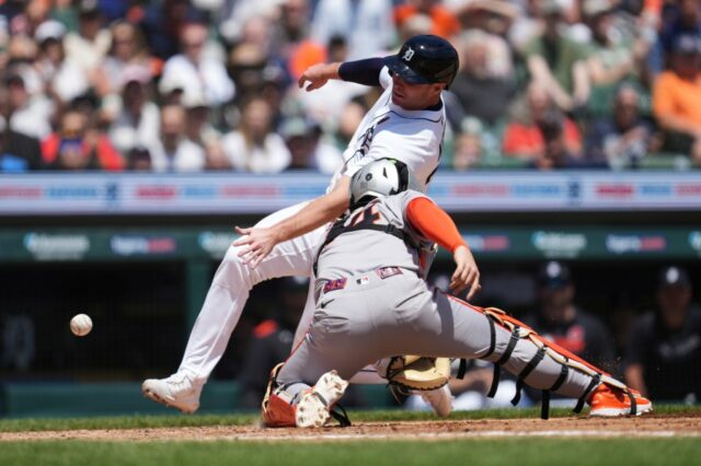 Os gigantes do SF vão silenciosamente em 3: 1, perda de abertura em série em Detroit

