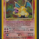 Um Pokémon Charizard Hollo Unlimited (nove) de 1999 no valor de mais de US $ 8.000 foi encontrado depois que foi roubado durante um ataque violento (foto)