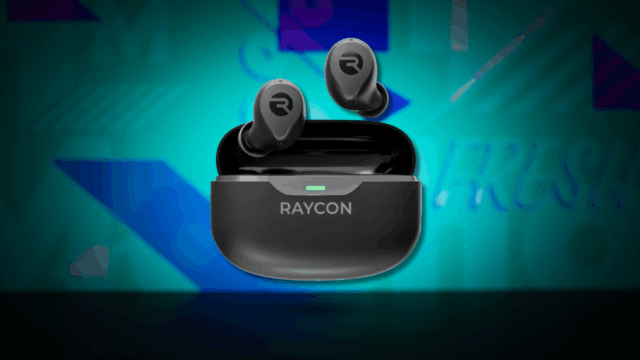 Raycon Everyday Ear Bomres (edição 2024) -Bluetooth True Wireless Bomers -ear com 32 horas de tempo de jogo, tecnologia MultPoint, extremo conforto e redução de ruído ativo (carbono preto)