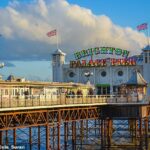 Brighton Palace Pier agora cobra a taxa de registro de £ 2 a cada visitante entre os meses de março e setembro