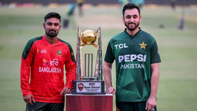 PAK vs. Ban Score Live, 1º T20I: Paquistão, Bangladesh Whining Eye Start; Jogue, jogue xi às 20:00 IST

