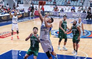 PBA: Magnolia ganha 5-0 depois de esmagar o terrafirma Zavier Lucero, da Magnolia Hotshots, durante um jogo da PBA Philippine Cup contra o Terrafirma Dyip