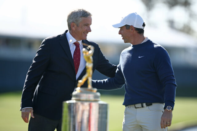 PGA Tour Way foram a mudança de Fanue Rorizy para Happ the Memale

