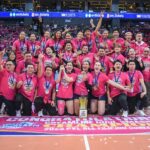 O Creamline Cool Smashers ganha o título da Conferência PVL All-Filipin. –PVL foto