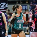 Eli Soyud, de Akari Chargers, Alyssa Eroa, da Galeries Tower High Risers, e Petro Gazz Angels Chie Saet. -