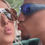 Patrick Mahomes e sua esposa Brittany Mahomes Fotos de família com crianças Sterling Bronze e Golden