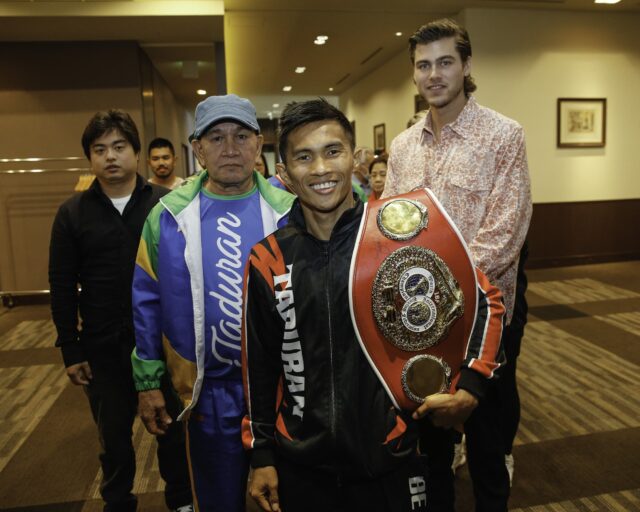 Pedro Taduran derrota Ginjiro Shigeoka novamente para proteger a coroa Pedro Taduran derrotou Ginjiro Shigeoka para proteger o título de peso minumweight IBF em Osaka Japão