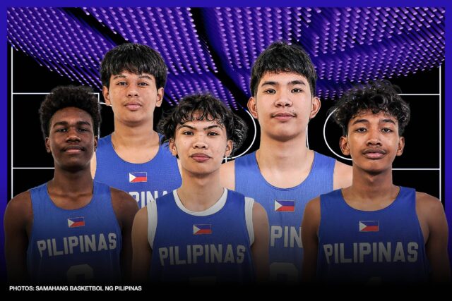 Banner de destaque da Banner da Banner da UAAP FIBA ​​U16 Copa asiática Gilas Pilipinas Juventude Funcionários para a qualificação Seba.