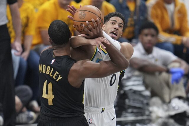 Evan Mobley Cavaliers venceu os Playoffs da NBA do Pacers Game 3