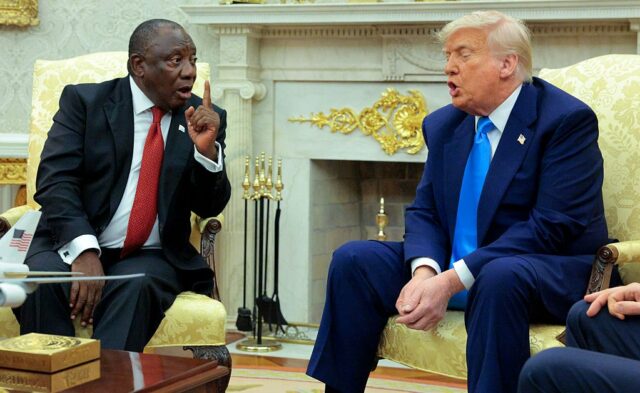 Por que a África do Sul está dividida com a clareira de Trump-Ramaphosa

