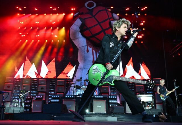 Billie Joe Armstrong e Green Day Play 'American Idiot' no palco da Jam Cellar no primeiro dia do Festival de Música do Bottlerock Napa Valley. (Chris Riley/Times-Herald)