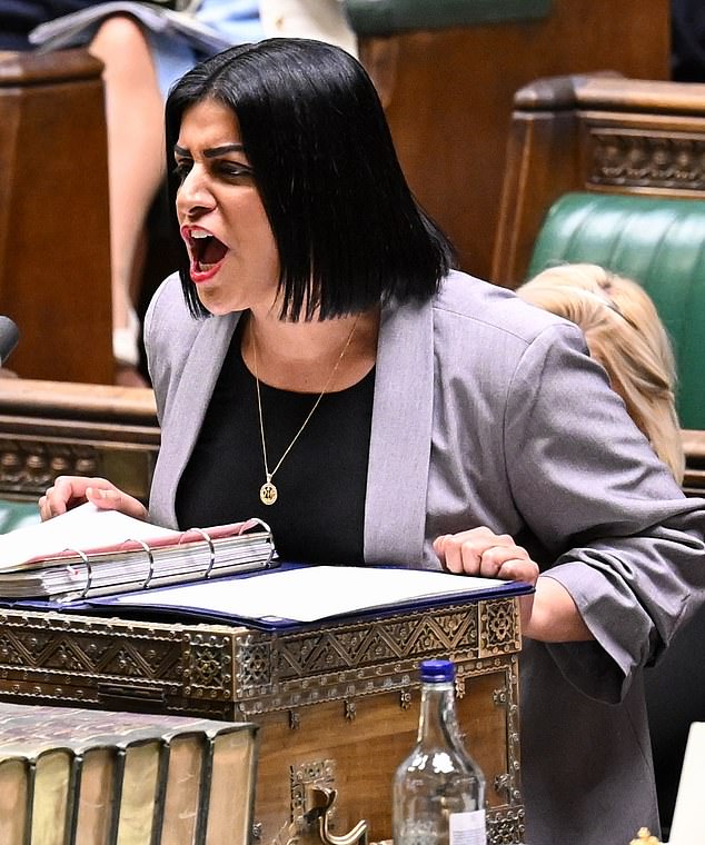Quentin Letts: Castração! A secretária de Estado tentou desesperadamente se Shabana Mahmood deseja discutir a castração. O Ministro da Justiça (na foto) anunciou um enfraquecimento sem precedentes de crimes na câmara baixa na quinta -feira