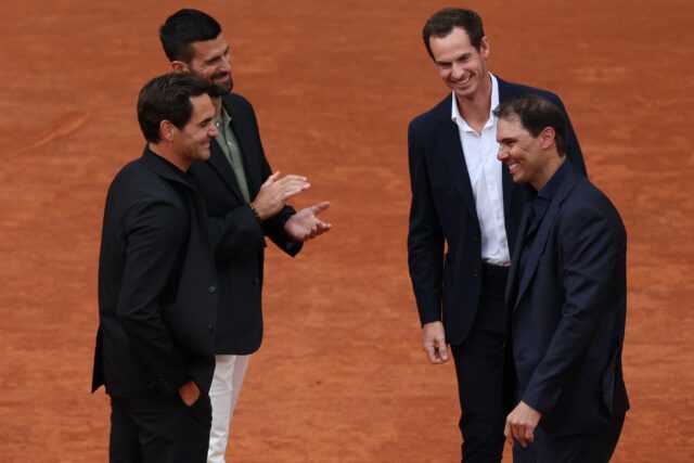 Rafael Nadal, 'King of Clay', foi homenageado com o tributo Tributação de Rafael Nadal Roland Garros