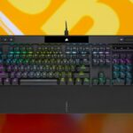 Receba desconto de US $ 70 em um teclado corsair feito em jogo.