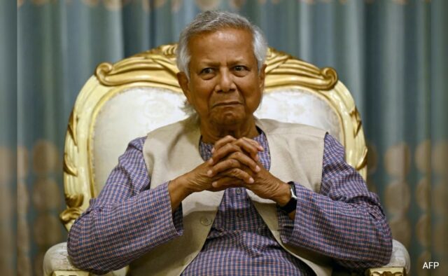 Renúncia de Bangladesh O governo temporário Muhammad Yunus Mulls: Mensagem

