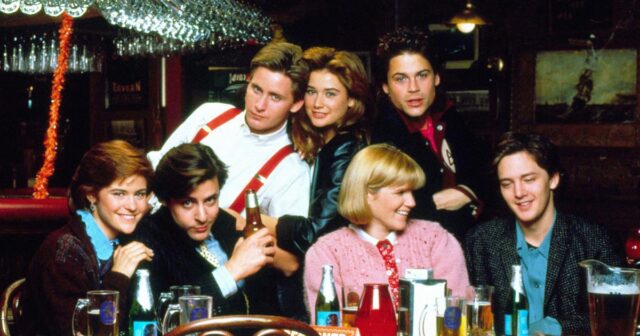 Rob Lowe e Jenny Wright em 