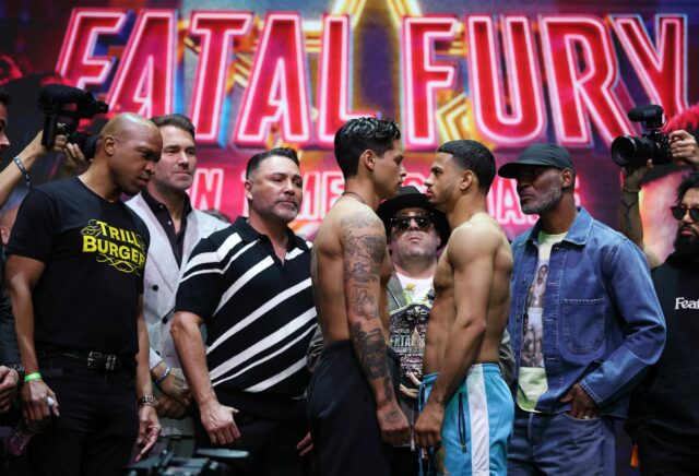 Rolly Romero vence Ryan Garcia Boxing Times Square Nova York