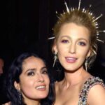 Salma Hayek diz que está perto de Blake Lively e Ryan Reynolds Kids