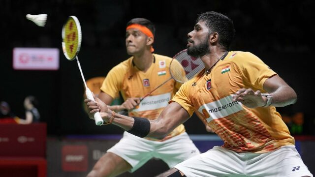 Satwik-Chirag para Cingapura Open 2025 quartas de final

