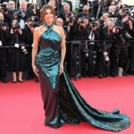 Eva Longoria (50 anos) liderou as chegadas de A-Review no tapete vermelho na estréia da missão: contagem de imposição de imposição durante o Festival de Cannes na quarta-feira.