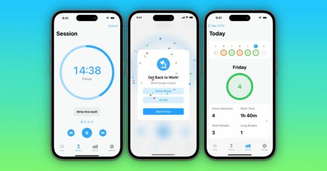 Spotlight of Indie App: "Focus" é uma ferramenta poderosa para mantê -lo concentrado e produtivo

