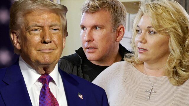 Donald Trump Todd Julie Chrisley Getty Compile