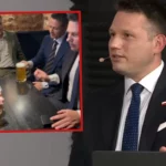 Trsaskowski e Mentzen junto com cerveja. Urla da Internet após filmagens de Sikorski