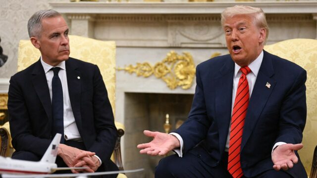 Trump afirma que o Canadá "considerando" a oferta de uma cúpula de ouro gratuita em troca de se tornar 51.


