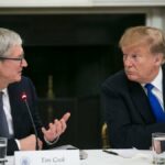 Trump ameaça uma taxa de 25% na Apple na verdade no post social