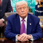 O presidente Donald Trump atingiu as críticas ao
