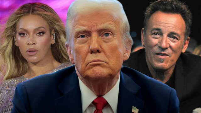 Donald Trump Beyonce e Bruce Springenen Getty 1