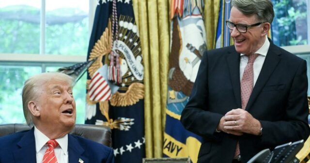 Trump e Starmer Label Trade Deal "Historic", mas ainda há perguntas



