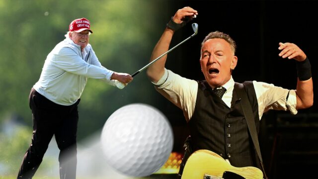 Donald Trump e Bruce Springsteen Golf recebem chamadas 1