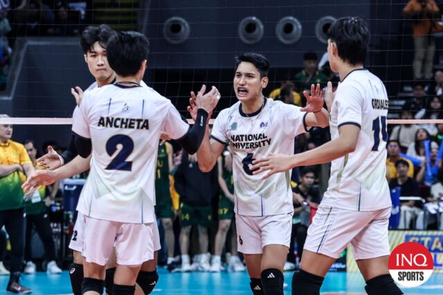 Buddin Buddin e Nu Bulldogs UAAP Temporada 87 Men's Volleyball Finals Jogo 2