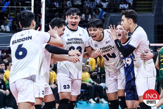 NU Bulldogs Feu Tamaraws UAAP Temporada 87 Finals de vôlei masculino venceu o jogo 2
