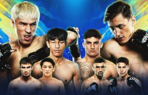 Um campeonato: Cartão completo para lutas 109 em 23 de maio em 23 de maio fechado