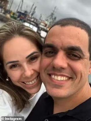 Um sargento da polícia que matou sua esposa acidentalmente atirou Amanda Fernandes Carvalho, à esquerda, foi em 7 de maio mataria o marido, certo, Samir para Nasco -Fimo -Rodrigues de Carvalho, 7 de maio. May