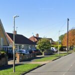 Sands Lane em Lowestoft, onde o último foi visto por um garoto de quatro anos -ano (foto do arquivo)