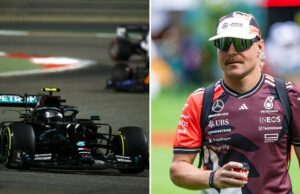 Valtteri Bottas compartilha uma mensagem de 4 palavras depois de ganhar o icônico campeonato da Mercedes novamente W11 fechado