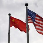 Venda da China para um declínio americano no meio da guerra tarifária de Donald Trump