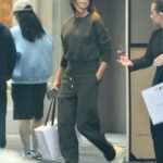 51 -Year -Or Victoria Beckham estava vestido não convencional quando se apresentou em Manhattan em Nova York com seu marido David, 50