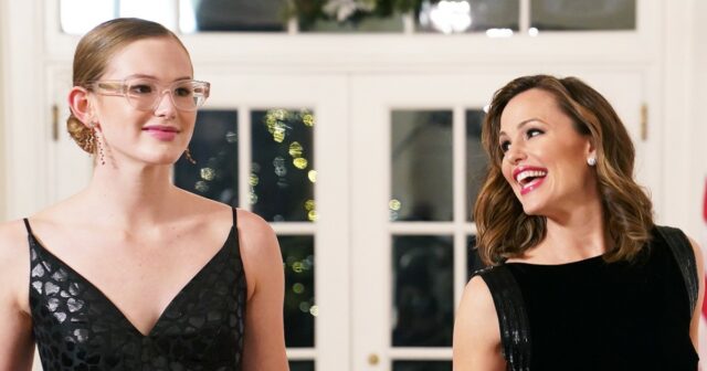 Jennifer Garner e sua filha Violet.